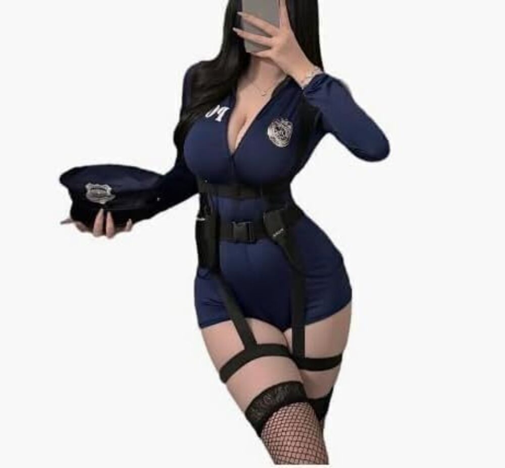 8807 Sexy Police Cosplay Costume Erotic Officer Outfit Policewoman Cop